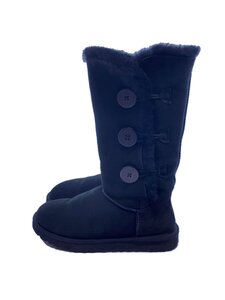 UGG australia◆ロングブーツ/24cm/BLK/スウェード/F10011G