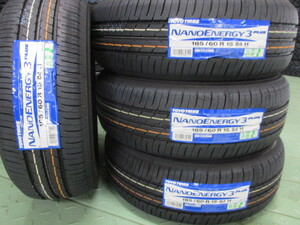 ★【185/60R15】【2024年製】ＴＯＹＯ トーヨー ナノエナジー3+ NANOENERGY3 185/60-15 4本価格 4本送料税込み￥32000～【夏用】