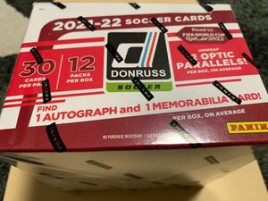 2021‐22 SOCCER PANINI DONRUSS HOBBY ROAD TO QATAR 未開封BOX