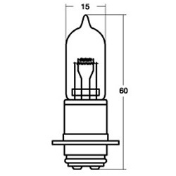 ヤマハ純正部品同等ジョグSA36J適合スタンレー電気二輪車用ヘッドランプ12V40/40W 14-0348 T15 ADDRESS V125/G PH12ハロゲンバルブ STANLEY