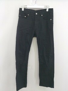 ◇ BEAUTY & YOUTH UNITED ARROWS SLIMFIT デニム デーパードパンツ サイズ28 ブラック レディース