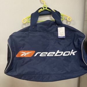 ● reebok ドラムバッグ ネイビー AJAS1068 ボストンバッグ ショルダーバッグ スポーツバッグ タグ付き 未使用品 ●