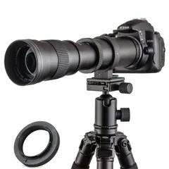 【数量限定】JINTU望遠 ズーム レンズ 420-800mm f/8.3マニュアルズームレンズforキヤノンX9i X9 X8i X7i X6i X10i X10/250D X5 X4 X3 X2 X90 4000D；Kiss Digital、Digital