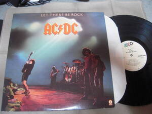 【US盤LP】「AC/DC/LET THERE BE ROCK」ATCO