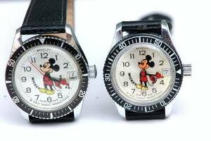 ヴィンテージ　 BRADLEY　スポーツマン　Sサイズ　 ミッキー マウス　手巻腕時計　OH済　ブラッドレイ　ディズニー