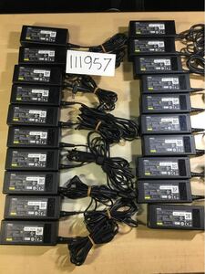 【送料無料】(111957F) 20個セット　NEC ADP91 PC-VP-WP123 ADP-65JH E 19V3.42A　ACアダプター　純正品　　メガネケーブル付 中古品