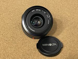 【美品動作品】名玉 MD Rokkor 35mm f1.8 Minolta MDマウント ミノルタ