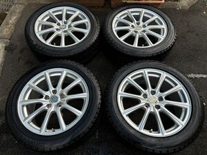 【美品】BS製アルミホイール&スタッドレスタイヤ 235/50R18 4本セット♪アルファード ヴェルファイアに！