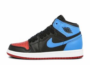 Nike PS Air Jordan 1 Retro High "UNC Chicago Leather" 17cm CU0449-046