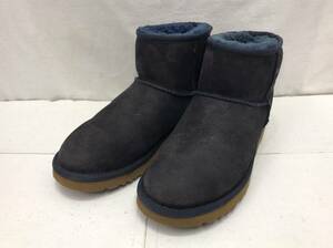 UGG アグ ムートンブーツ ネイビー 25cm 24102302s2