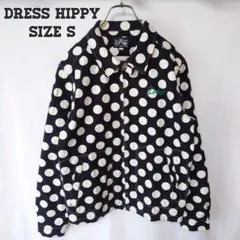 Dress hippy ã‚ªãƒƒã‚¯ã‚¹ãƒ•ã‚©ãƒ¼ãƒ‰ æ°´ç�‰ãƒ‰ãƒƒãƒˆæŸ„ ã‚¸ãƒ£ã‚±ãƒƒãƒˆ S ãƒ–ãƒ©ãƒƒã‚¯