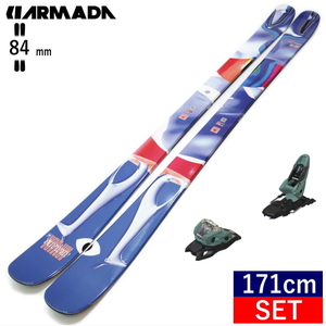 アルマダ ARMADA ARV 84+SQUIRE 11 スキー＋ビンディングセット ツインチップスキー フリースキー フリースタイルスキー