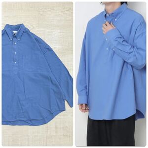 23ss 2023 Graphpaper グラフペーパー Oxford Oversized B.D Pullover Shirt GM231-50234B オックスフォード オーバーサイズ シャツ FREE