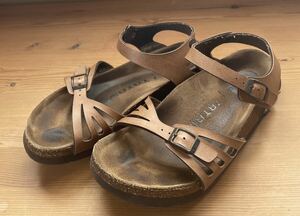 BIRKENSTOCK ビルケンシュトック TATAMI サンダル 37 ナロー幅（幅狭) 24cm ブラウン