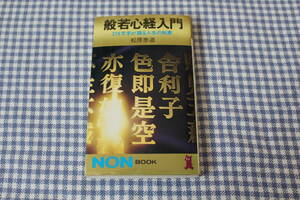 般若心経入門　276文字が語る人生の知恵　松原泰道　仏教