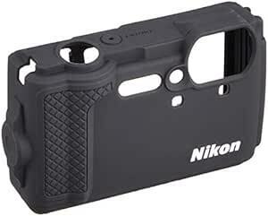 Nikon シリコンジャケット CF-CP3 BK ブラック(Nikon デジタルカメラ COOLPIX W300用)