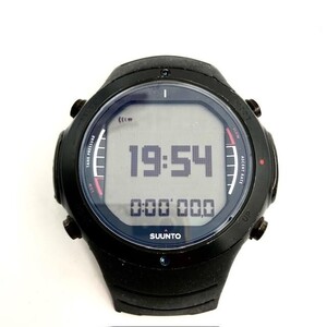 仙102【稼働/訳あり】SUUNTO D6i ダイブインコンピュータ スマートウォッチ クォーツ ブラック スント QZ ダイコン ダイビング スキューバ