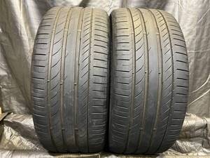 バリ溝 コンチネンタル 295/40R22 CSC5 2本セット 中古タイヤ 2018年製 295/40-22 ベンツ Gクラス など