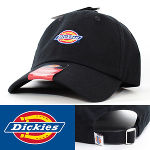 ローキャップ 帽子 DICKIES ディッキーズ EX ICON LOW CAP ブラック 80313200-80 USA アメリカンブランド