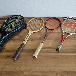 テニスラケット YONEX ヨネックス Wilson ウィルソン DUNLOP等 まとめて セット