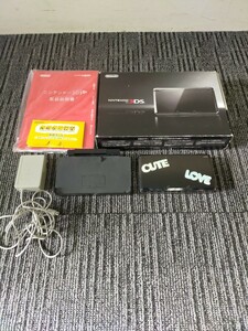 【Nintendo/ニンテンドー3DS/ブラック/CTR-S-JPN-C0/コスモブラック/任天堂/動作品/付属品有り/浦R】