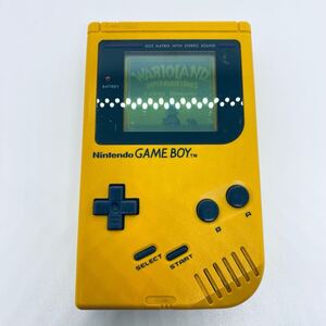 任天堂 Nintendo GAMEBOY ゲームボーイ ブロス　イエロー　希少レトロゲーム　【動作品】DMG-01