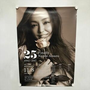 A70100 ◆安室奈美恵　Finally　販促 B2サイズ ポスター ★5点以上同梱で送料無料★