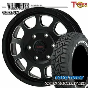 高崎中居店 新品サマータイヤ 4本セット WILDPOTER CROSS TEN 16インチ × トーヨー オープンカントリーR/T 215/65R16 200系ハイエース