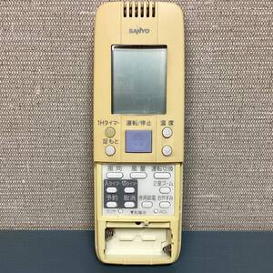 SANYO サンヨー エアコン用リモコン RCS-VR7A 信号確認OK ※前カバーなし