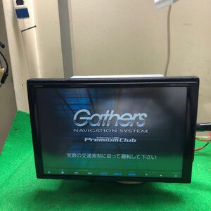 デクス確認作動okホンダ Gathers VXM-135VFNi 地図データCD-DVD-テレビ9インチ インターナビ ギャザズ 中古