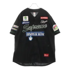 SUPREME (シュプリーム) 24SS Chosen One Baseball Jersey チョーズン ワン ベースボール ジャージ 半袖シャツ ブラック