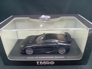 EBBRO 1/43 LEXUS LFA Nurburgring Package (ブラック) エブロ