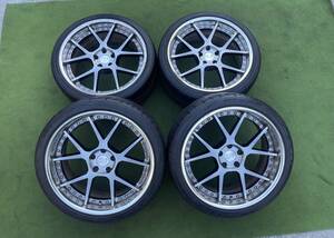 ◆ 希少！ SUPER STAR LEON HARDIRITT STEIN スーパースター レオンハルト シュタイン ◆20x9.5J+24/PCD:112/5穴4本.ベンツ/アウディ等に