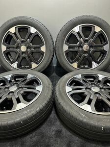 165/60R15 DUNLOP/ENASAVE EC300+ 18年 ダイハツ ウェイク 純正 15インチ 4.5J +45 100 4H 夏タイヤ 4本 ダンロップ エナセーブ タント