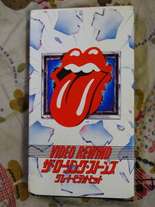 ローリング・ストーンズ Video Rewind グレート・ビデオ・ヒット rolling stones vhs