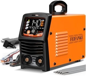 FEIFANKE 溶接機100V 140A アーク溶接機 1台3役 TIG/MMA兼用溶接機 簡易MMA溶接機 ホットスタート I