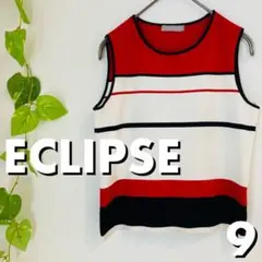 美品 ECLIPSE イクリプス ノースリーブトップス タンクトップ レディース