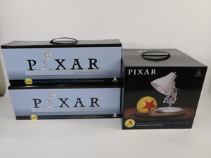 Happyくじ PIXAR ピクサー A賞 ピクサーランプ＆ピクサーボール ラスト賞 ピクサーランプ＆ピクサーロゴ PIXAR おまけ付 ハッピーくじ k17