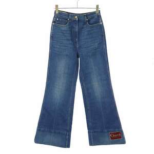 GUCCI グッチ 20SS Washed Flare Jeans ウォッシュフレアデニムパンツ 623441 XDA6N インディゴ 26 ITRNRNZEZGIT