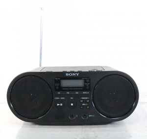 【通電OK】 SONY ソニー ZS-S40 パーソナルオーディオシステム ラジカセ ラジオ カセット FM AM CD オーディオ_EFO_C0108-F01C