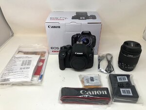 ◆Canon キャノン EOS KISS STMレンズキット X7i デジタル一眼レフカメラ レンズ 箱付き 中古◆13273