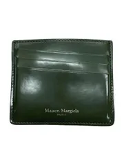 Maison Margiela カードケース レザー グリーン メンズ S35UI0432 P2714