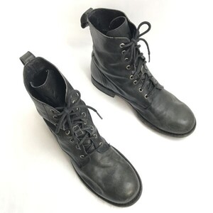 メキシコ製☆Frye/フライ☆重厚本革/8ホール/ワークブーツ【8.5/26.5/black/黒】グッドイヤー製法/Leather/Boots/shoes◇bWB118-8