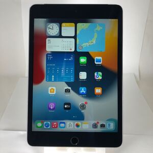 【2630】1スタ！☆ジャンク品☆Apple☆iPad mini第4世代　Wi-Fi+Cellular 128GB☆スペースグレイ☆利用制限○☆SIMフリー