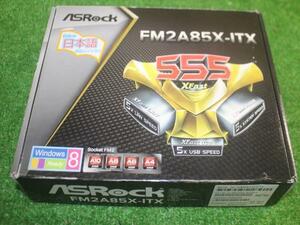 5279 ASRock ITXマザーボード FM2A85X-ITX Windows8 未使用