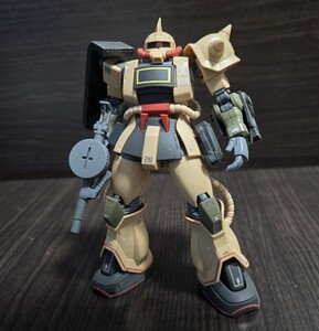 ＨＧ 1/144 ザク・デザートタイプ 機動戦士ガンダム THE ORIGIN MSD ガンプラ プラモデル プレミアムバンダイ パーツ取り ジャンク品