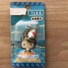 ご当地キティ　キティ　レア　根付けストラップ　チャーム　広島　牡蠣