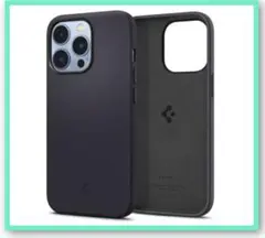 Spigen iPhone13Proケース シリコン 衝撃吸収 ブラック