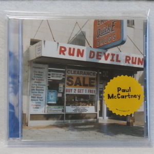 ＜美品＞　ポール・マッカートニー　 /　RUN DEVIL RUN　 　輸入盤