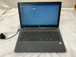 ●HP ノートパソコン 250G7 Notebook 中古品 IntelCore i5-8265U メモリ16GB HDD、電源アダプター無し ジャンク扱い【1972】